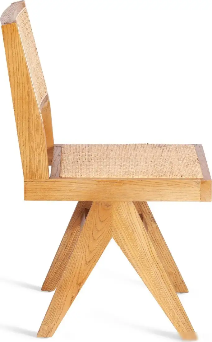 Стул TetChair Loki дерево вяз/ротанг 51x44x86 (груша №3)