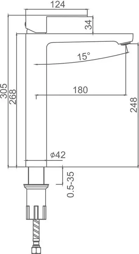 Смеситель Splenka S222.15.05 - фото товара