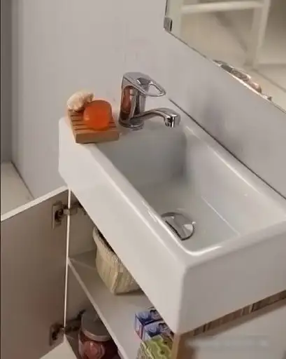 Мебель для ванных комнат Акватон Тумба с умывальником Эклипс М 46 1A1728K1EK49L – фото товара