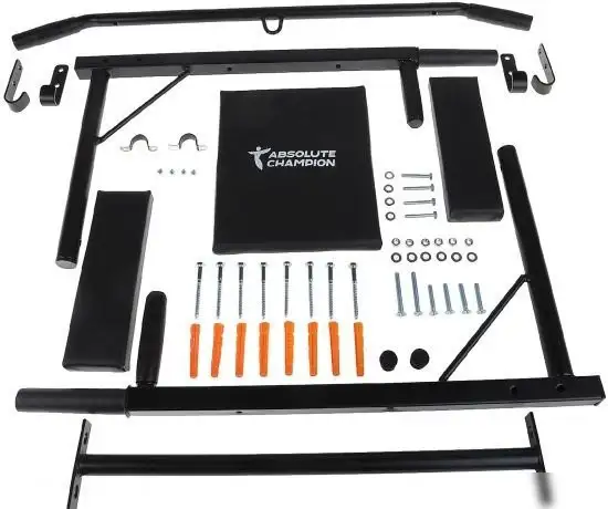 Турник с брусьями Absolute Champion Прогресс АЧ 9967 (черный/черные ручки) – фото товара