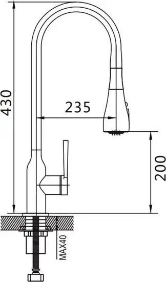 Смеситель Shevanik S163 - фото товара