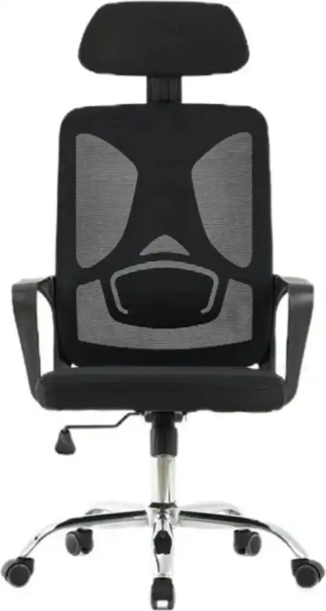 Офисное кресло SitUp Bima black Chrome (сетка Black/ Black) – фото товара