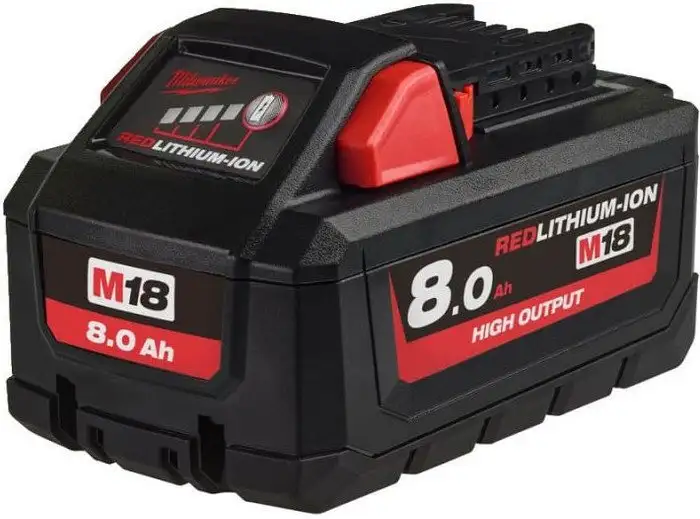 Аккумулятор с зарядным устройством Milwaukee M18 M18HNRG-802 4933471073 (2 x 18В/8 Ач + 12В/4 Ач + 12-18В) – фото товара