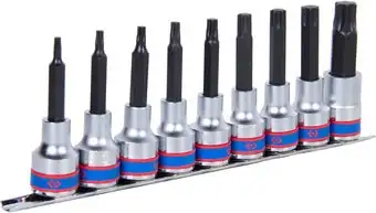 Набор торцевых головок King Tony 4119PR10 (9 предметов) – изображение в каталоге