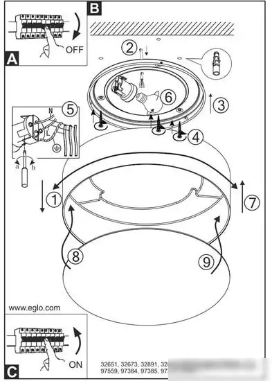 Припотолочная люстра Eglo Viserbella 97641 – фото товара