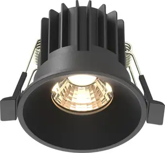 Точечный светильник Maytoni Round DL058-7W3K-B – изображение в каталоге