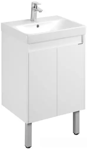 Акватон Тумба под умывальник Сканди Doors 55 1A278801SD010 (белый) – фото товара