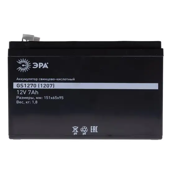 Аккумулятор для ИБП ЭРА GS1270/1207 – фото товара