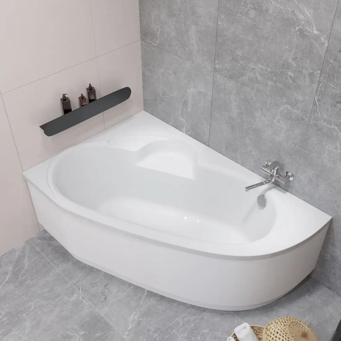 Ванна Lauter Valencia 140x95 2102140L (с каркасом) - фото товара