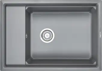 Кухонная мойка Granula KS-7305 (алюминиум)