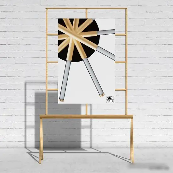 Припотолочная люстра Arte Lamp Fernando A2199PL-5BK