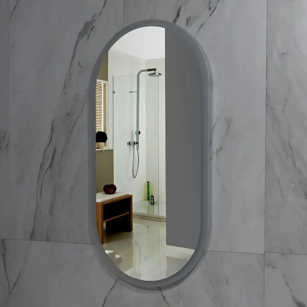 Пекам Зеркало Iva 45x90 Iva-45x90s (с подсветкой, с сенсором на прикосновение) – фото товара