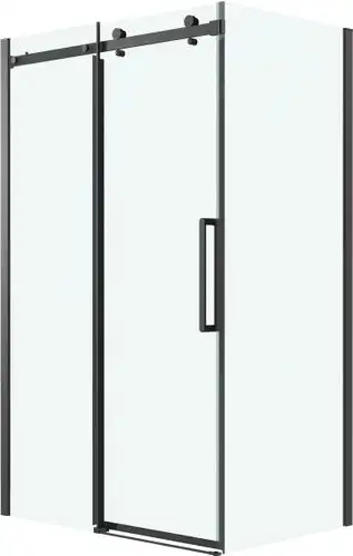 Душевой уголок Grossman Classic 110x80x195 120.K33.04.1180.21.00 (черный матовый/стекло прозрачное) - изображение в каталоге