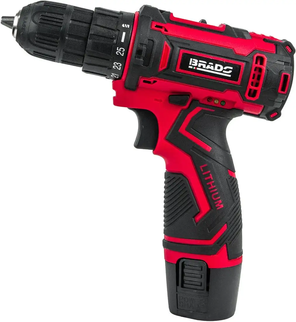 Дрель-шуруповерт Brado DF420B (с 2-мя АКБ, кейс) – фото товара