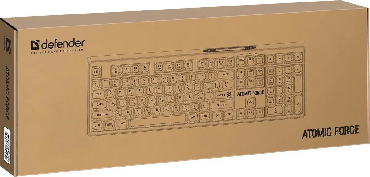 Клавиатура Defender Atomic Force GK-005 – фото товара