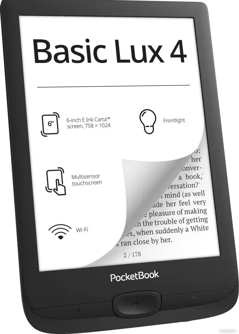 Электронная книга PocketBook 618 Basic Lux 4 – фото товара