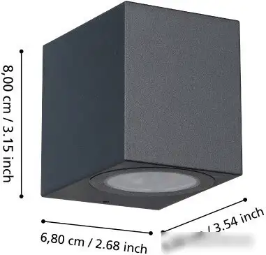 Уличный настенный светильник Eglo Jabaga 900275 – фото товара