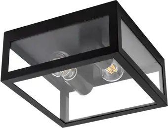 Садовый светильник Arte Lamp Belfast A4569PF-2BK – изображение в каталоге