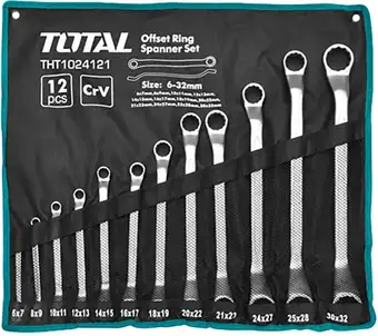 Набор ключей Total THT1024121 (12 предметов) – изображение в каталоге