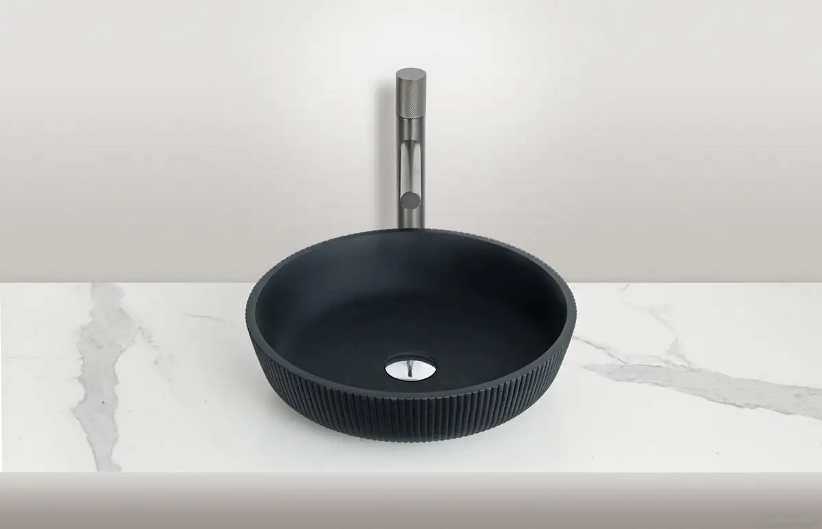 Умывальник Oliveeka TY-333MBV (черный) - фото товара