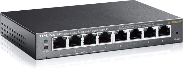 Коммутатор TP-Link TL-SG108PE – фото товара