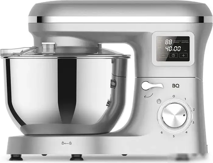 Планетарный миксер BQ MX640 (серебристый) - фото товара