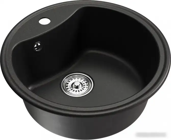 Кухонная мойка Mixline ML-GM09 551805 (ультра-черный) - фото товара