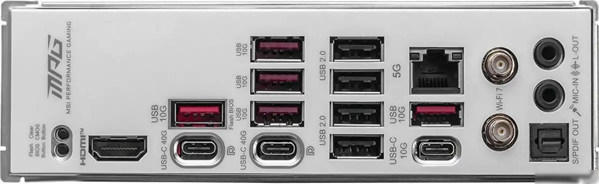 Материнская плата MSI MPG X870E Edge TI WiFi – фото товара