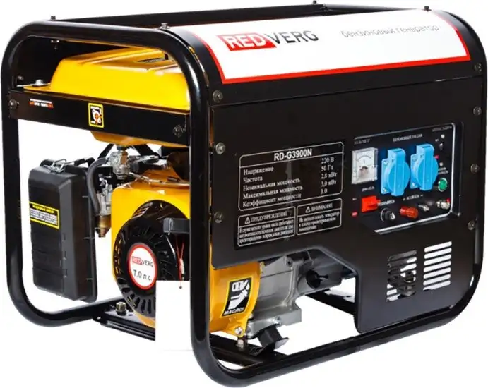 Бензиновый генератор RedVerg RD-G3900N – фото товара