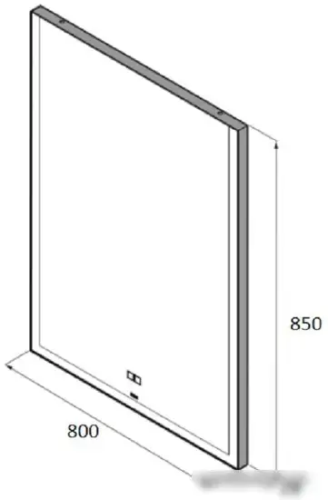 Roca Зеркало Aneto 80 812363000 – фото товара