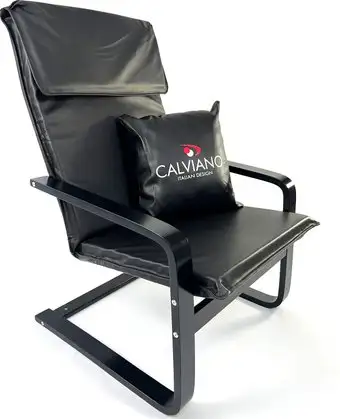 Интерьерное кресло Calviano Soft 1 (черный PU) – изображение в каталоге