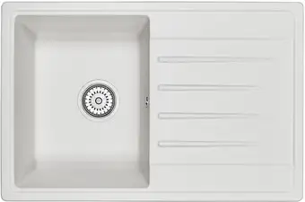 Кухонная мойка Granula ST-7602 (белый)