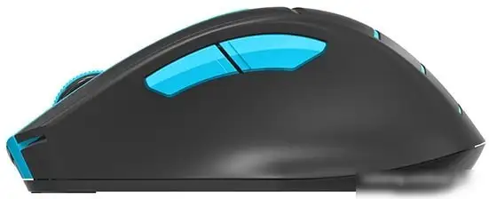 Мышь A4Tech Fstyler FG30S (черный/голубой) – фото товара