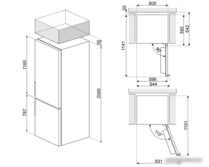 Холодильник Smeg FC21XDNC - фото товара