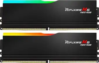 Оперативная память G.Skill Ripjaws M5 Neo RGB 2x16ГБ DDR5 6000 МГц F5-6000J2836G16GX2-RM5NRK – изображение в каталоге