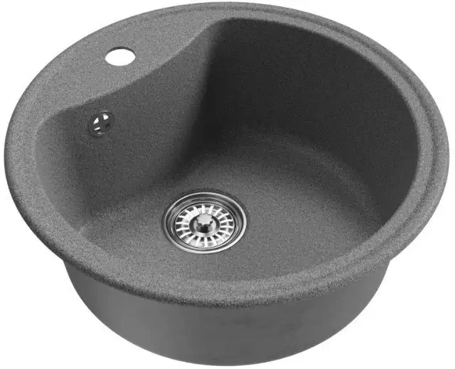 Кухонная мойка Mixline ML-GM09 551798 (темно-серый) - фото товара