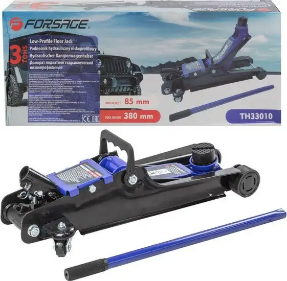 Подкатной домкрат FORSAGE F-TH33010 3т – фото товара