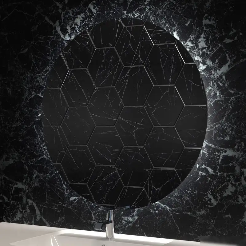 Пекам Зеркало Ring Fly 100x100 ringFly-100x100 (с подсветкой) – фото товара