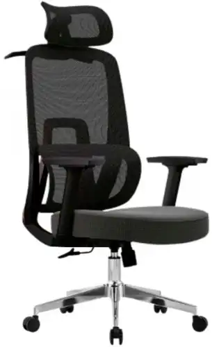 Офисное кресло SitUp Carbon Black Chrome (сетка Black/Black) – изображение в каталоге