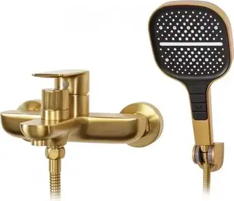 Смеситель Hansberge H4099 (золото матовый) - изображение в каталоге