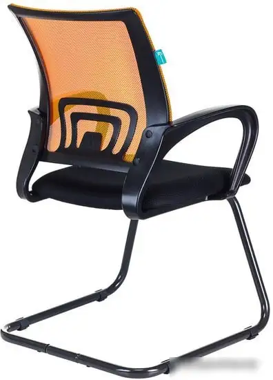 Кресло Бюрократ CH-695N-AV (оранжевый/черный) – фото товара