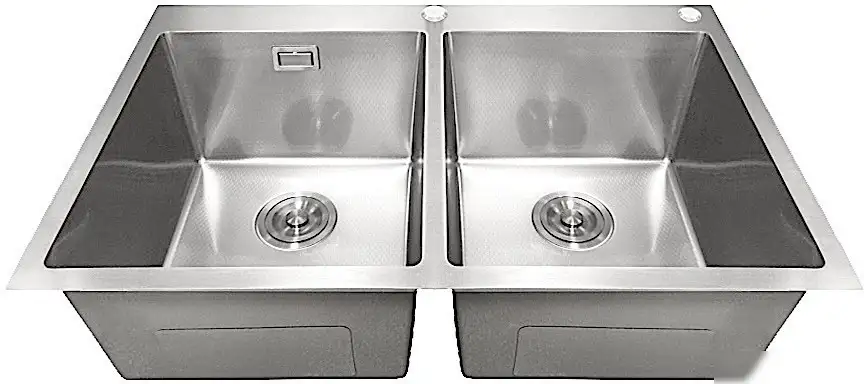 Кухонная мойка Stellar Decor S7850-2S-D (сатин) - фото товара