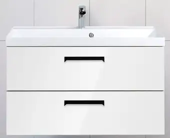 BelBagno Тумба под умывальник Aurora-900-2C-SO-BL (bianco lucido) – изображение в каталоге