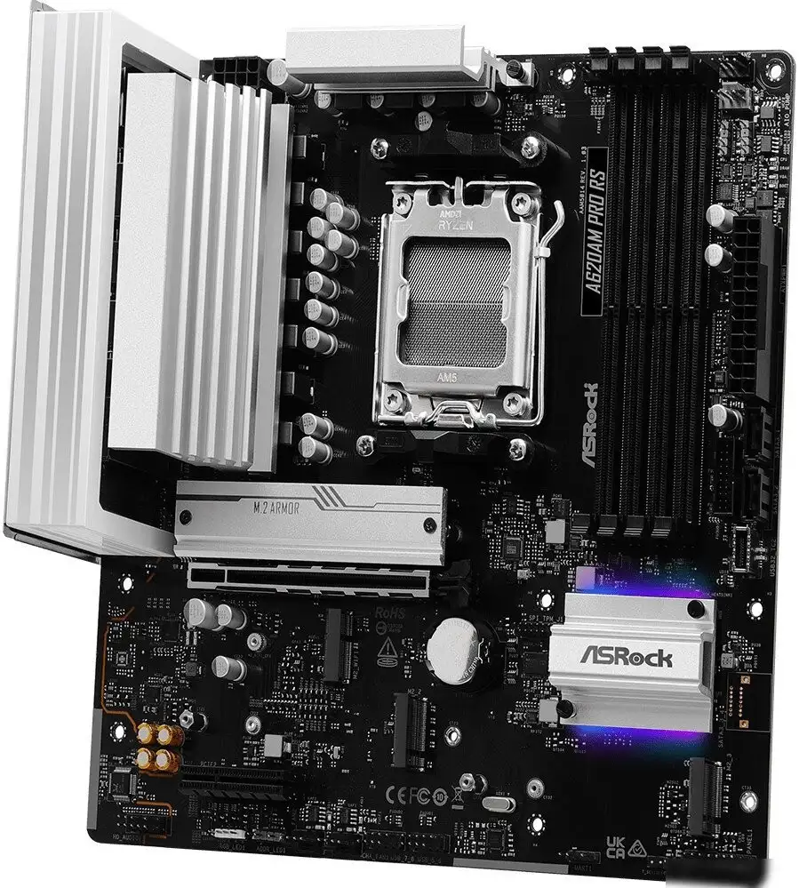 Материнская плата ASRock A620AM Pro RS – фото товара