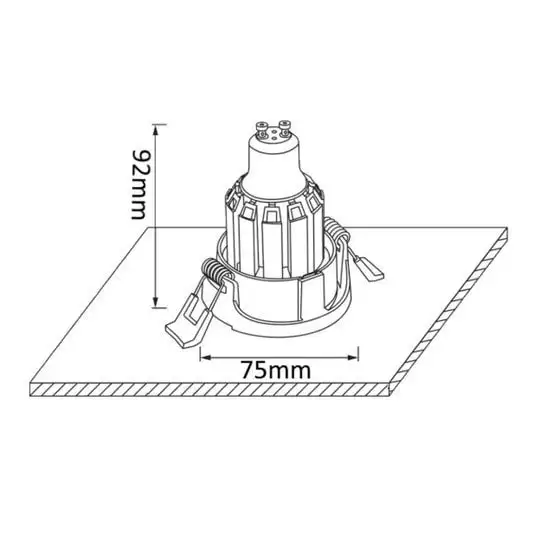 Точечный светильник Crystal Lux CLT 003C1 WH – фото товара