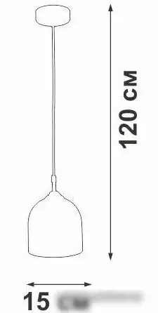 Подвесная люстра Vitaluce V2948-1/1S – фото товара