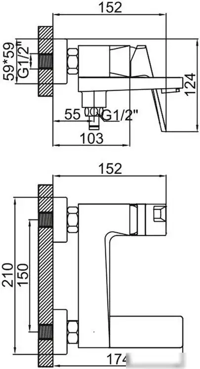 Смеситель Ledeme L3192B - фото товара