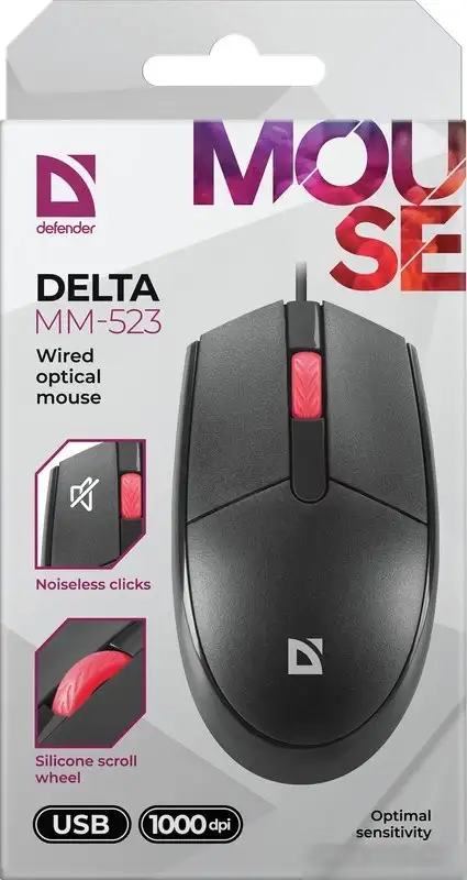 Мышь Defender Delta MM-523 – фото товара