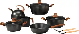 Набор кастрюль JIO JIO-013 (черный) – изображение в каталоге