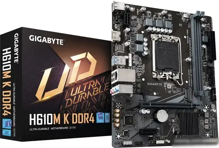 Материнская плата Gigabyte H610M K DDR4 – фото товара